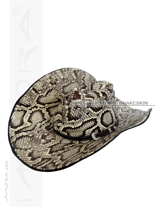Snakeskins Snakeskin Cowboy Hat Burmese Python Home Decor