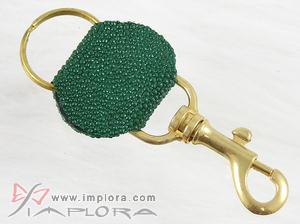 Green Stingray Key Chain